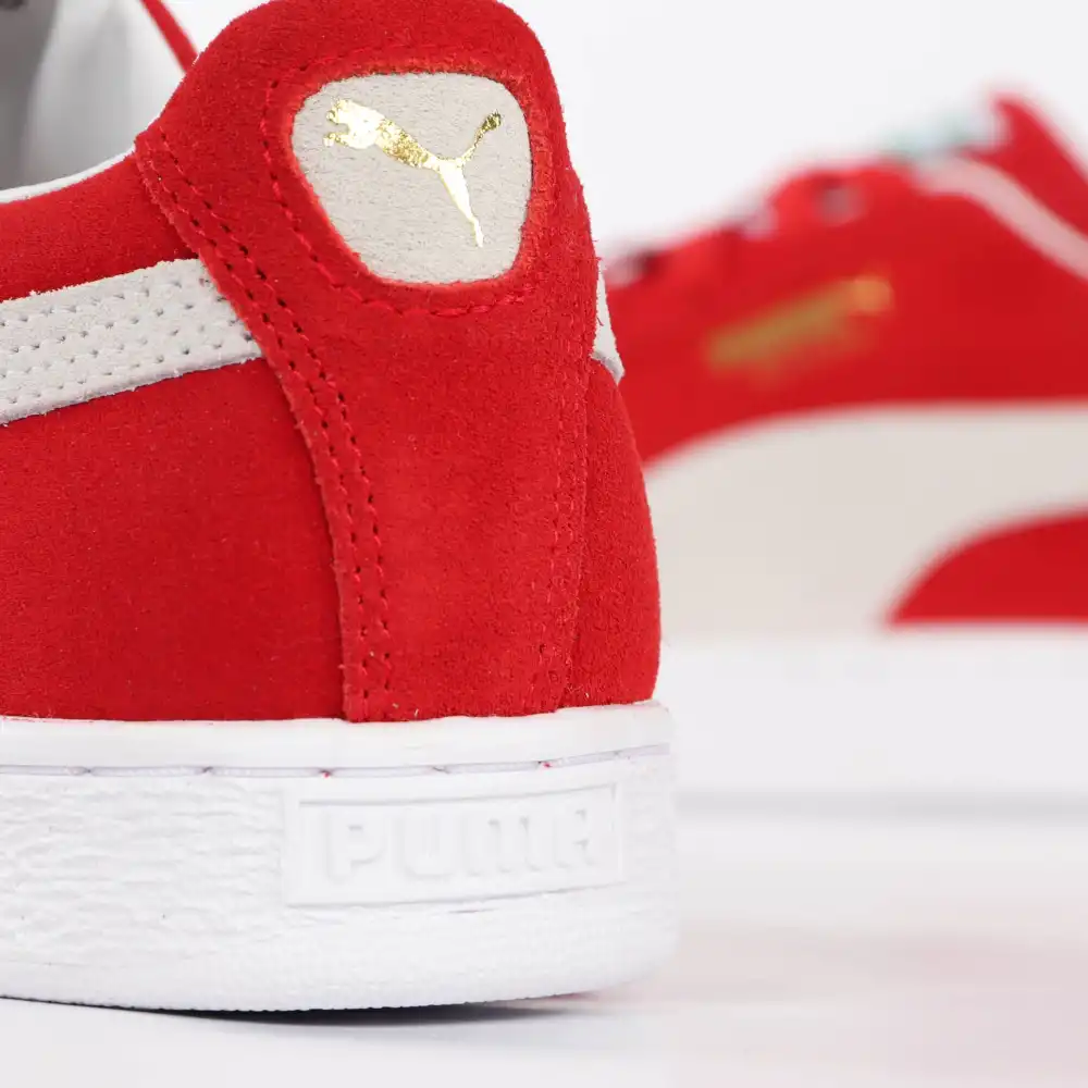 Basket basse homme Puma Suede classic xxl Rouge - ZESHOES