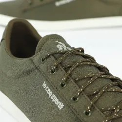 Basket basse homme Le Coq Sportif Agate summer Kaki - ZESHOES Basket basse homme Le Coq Sportif Agate summer Kaki - ZESHOES