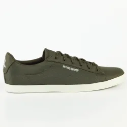 Basket basse homme Le Coq Sportif Agate summer Kaki - ZESHOES Basket basse homme Le Coq Sportif Agate summer Kaki - ZESHOES