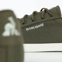 Basket basse homme Le Coq Sportif Agate summer Kaki - ZESHOES Basket basse homme Le Coq Sportif Agate summer Kaki - ZESHOES