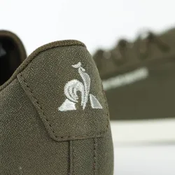 Basket basse homme Le Coq Sportif Agate summer Kaki - ZESHOES Basket basse homme Le Coq Sportif Agate summer Kaki - ZESHOES