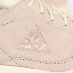 Basket basse femme Le Coq Sportif LCS r flow Gris - ZESHOES Basket basse femme Le Coq Sportif LCS r flow Gris - ZESHOES