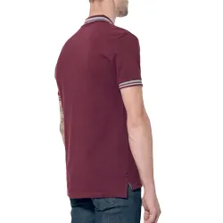 Polo manche courte Kaporal Ryo Bordeaux - ZESHOES Polo manche courte Kaporal Ryo Bordeaux - ZESHOES