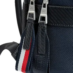 Sac à dos homme Tommy Jeans Elevated logo metal Bleu - ZESHOES