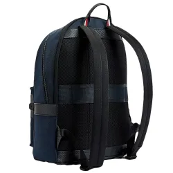 Sac à dos homme Tommy Jeans Elevated logo metal Bleu - ZESHOES