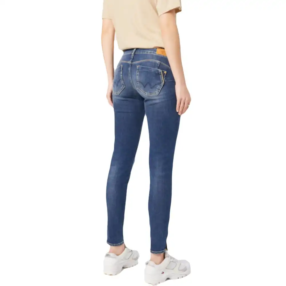 Jeans femme Le Temps Des Cerises Driaw Bleu - ZESHOES Jeans femme Le Temps Des Cerises Driaw Bleu - ZESHOES