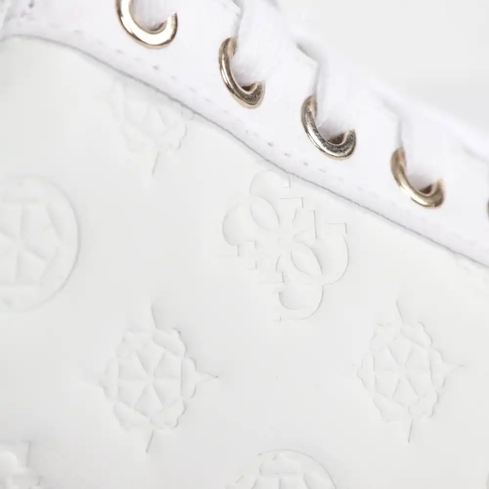 Basket basse femme Guess Rheaa Blanc - ZESHOES