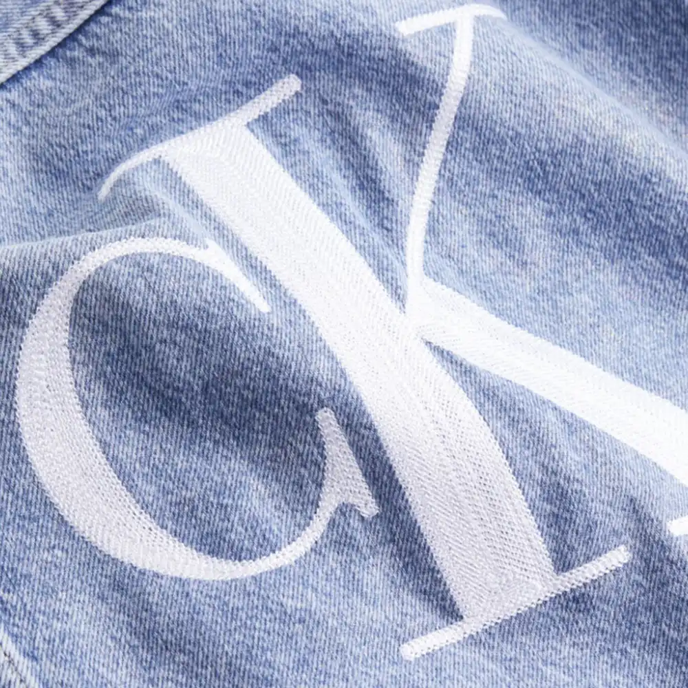 Oversized cropped 90s denim jkt Calvin Klein - 4