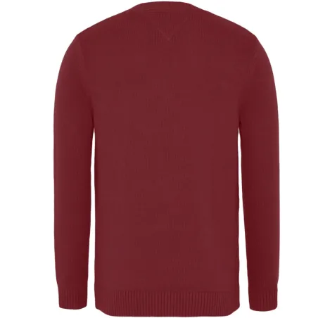 Produits victimes de leur succès Tommy Jeans Rouge Essential crew neck sweater