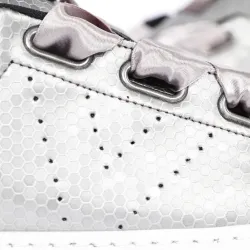 Basket basse femme Victoria Argent Argent - ZESHOES Basket basse femme Victoria Argent Argent - ZESHOES