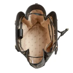 Sac bandoulière femme Guess Helaina Noir - ZESHOES