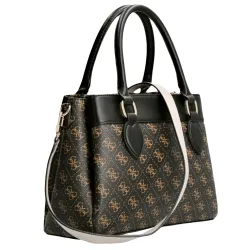 Sac a main femme Guess Kasinta logo 4g Marron - ZESHOES Sac a main femme Guess Kasinta logo 4g Marron - ZESHOES