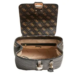 Sac à dos femme Guess Kasinta logo 4g Marron - ZESHOES Sac à dos femme Guess Kasinta logo 4g Marron - ZESHOES