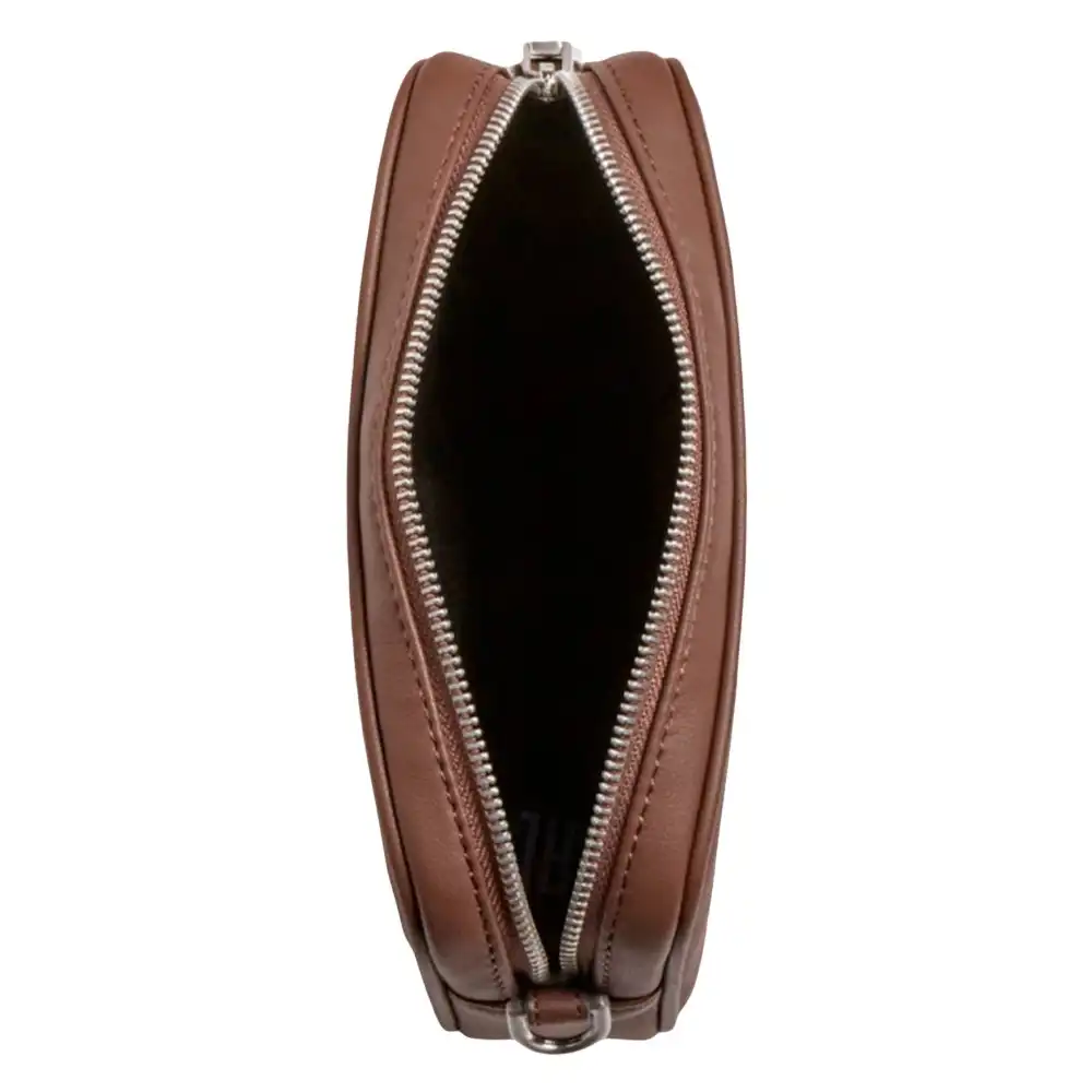 Pochette femme Guess Classic logo Marron - ZESHOES