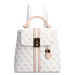 Sac à dos femme Guess Kasinta Blanc - ZESHOES