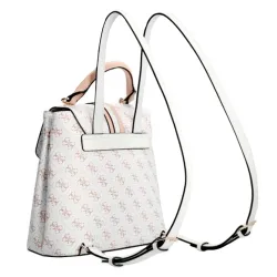 Sac à dos femme Guess Kasinta Blanc - ZESHOES