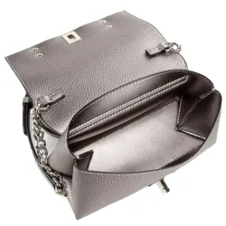 Sac bandoulière femme Guess Big logo classic Argent - ZESHOES