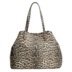 Sac bandoulière femme Guess classic logo Leopard - ZESHOES