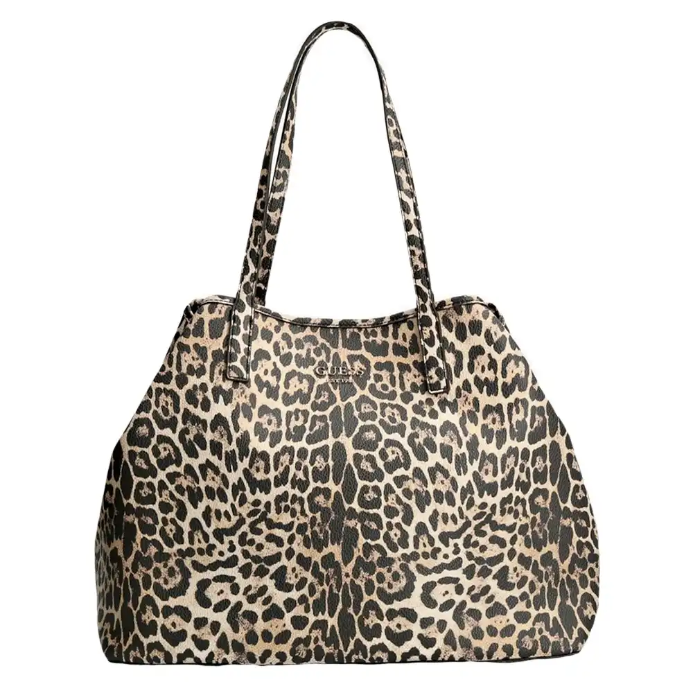 Sac bandoulière femme Guess classic logo Leopard - ZESHOES