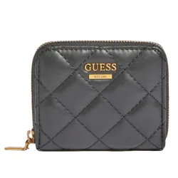 Portefeuille femme Guess Cessily Noir - ZESHOES