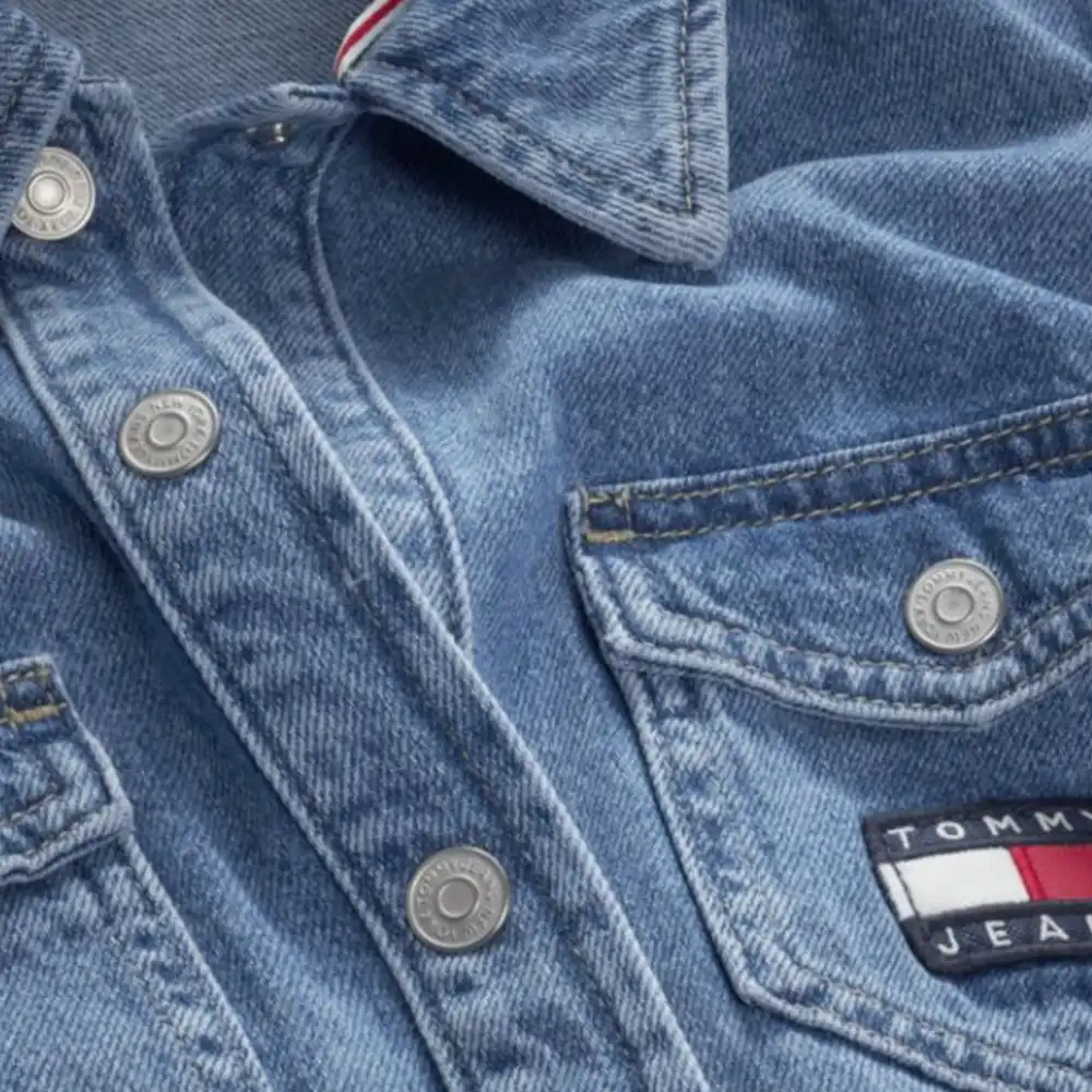 Pull femme Tommy Jeans Maille épaisse Blanc - ZESHOES Pull femme Tommy Jeans Maille épaisse Blanc - ZESHOES