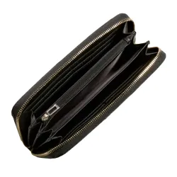 Portefeuille femme Guess Alby Noir - ZESHOES Portefeuille femme Guess Alby Noir - ZESHOES