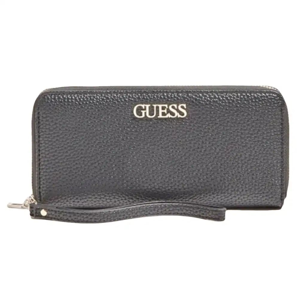 Portefeuille femme Guess Alby Noir - ZESHOES