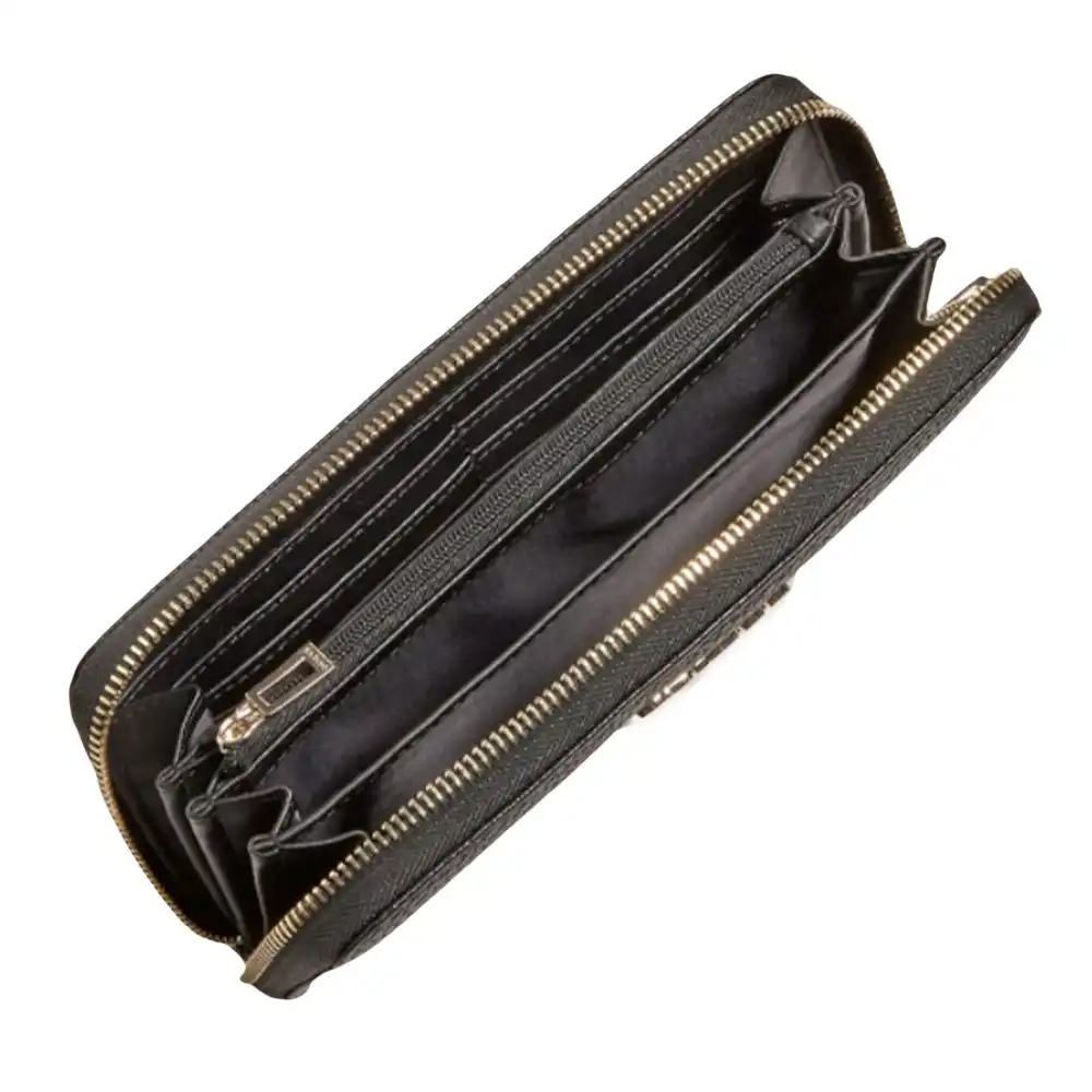 Portefeuille femme Guess Alby Noir - ZESHOES Portefeuille femme Guess Alby Noir - ZESHOES