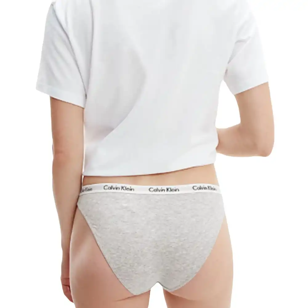 Culotte femme Calvin Klein Pack x3 unlimited logo Multicolor - ZESHOES