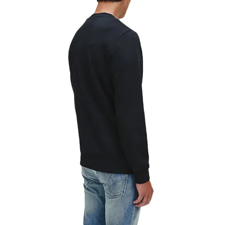 Sweat shirt homme Calvin Klein Noir Front logo