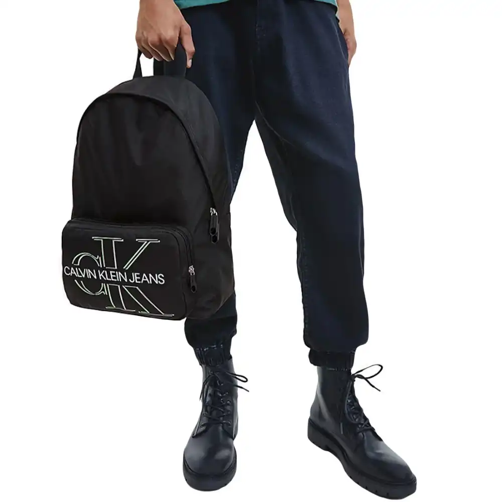 Sac à dos homme Calvin Klein Round backpack Noir - ZESHOES