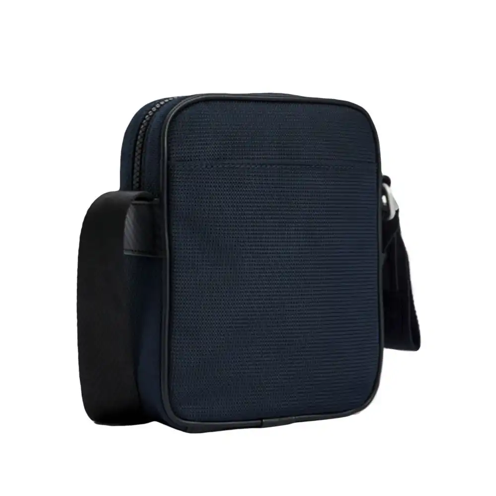 Pochette homme Tommy Jeans Elevated nylon c mini reporter Bleu - ZESHOES Pochette homme Tommy Jeans Elevated nylon c mini reporter Bleu - ZESHOES