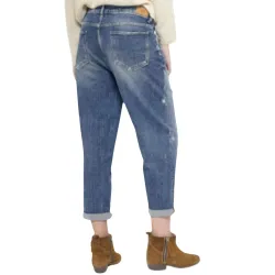 Jeans femme Le Temps Des Cerises Boyfit cosy Jeans - ZESHOES Jeans femme Le Temps Des Cerises Boyfit cosy Jeans - ZESHOES