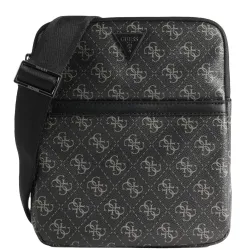 Sacoche homme Guess Vezzola Noir - ZESHOES