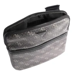 Sacoche homme Guess Vezzola Noir - ZESHOES