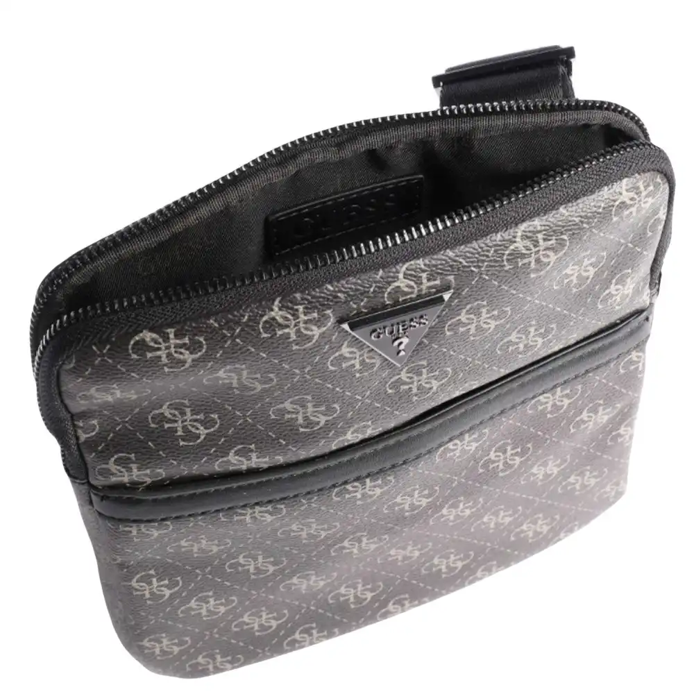 Sacoche homme Guess Vezzola Noir - ZESHOES