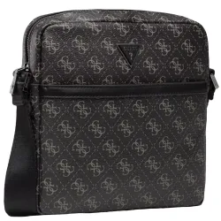 Sacoche homme Guess Vezzola Noir - ZESHOES