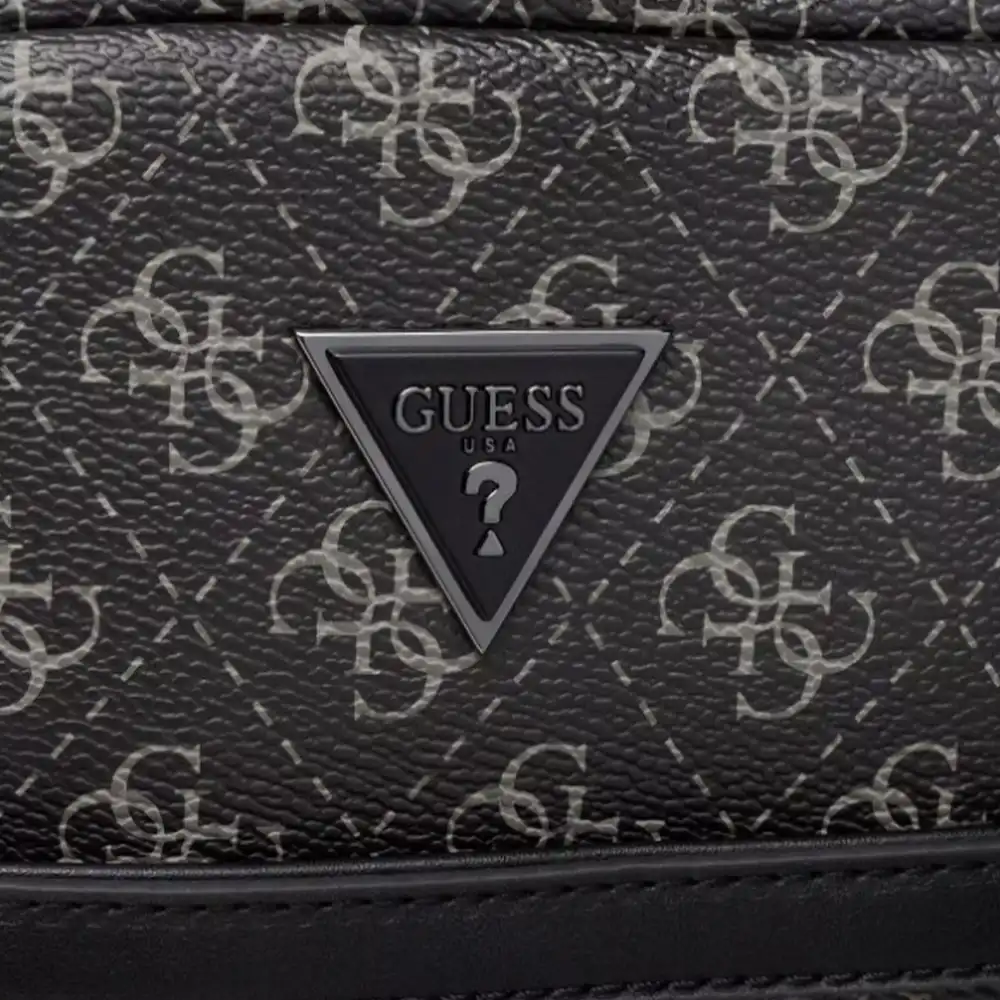 Sacoche homme Guess Vezzola Noir - ZESHOES