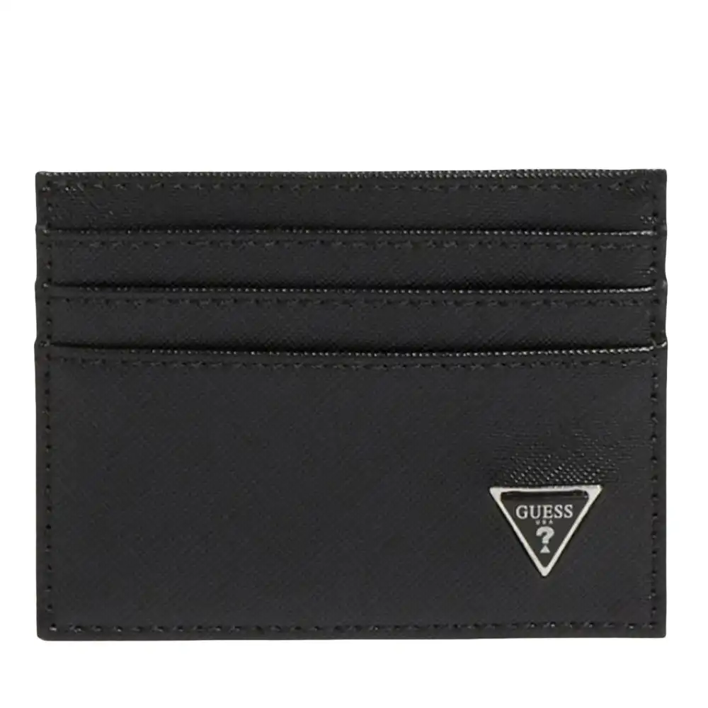 Portefeuille homme Guess Certosa credit card Noir - ZESHOES