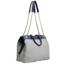 Sac a main femme Guess Hassie charm Blanc - ZESHOES Sac a main femme Guess Hassie charm Blanc - ZESHOES