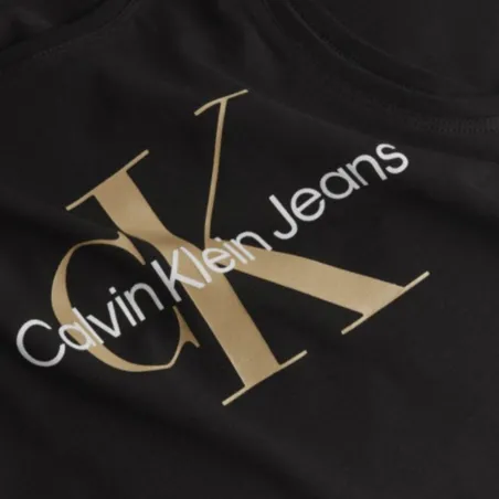Produits victimes de leur succès Calvin Klein Noir Gold logo