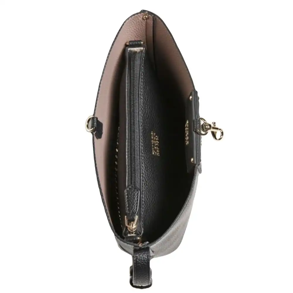 Pochette femme Guess Brenton Noir - ZESHOES Pochette femme Guess Brenton Noir - ZESHOES