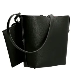 Pochette femme Guess Brenton Noir - ZESHOES Pochette femme Guess Brenton Noir - ZESHOES