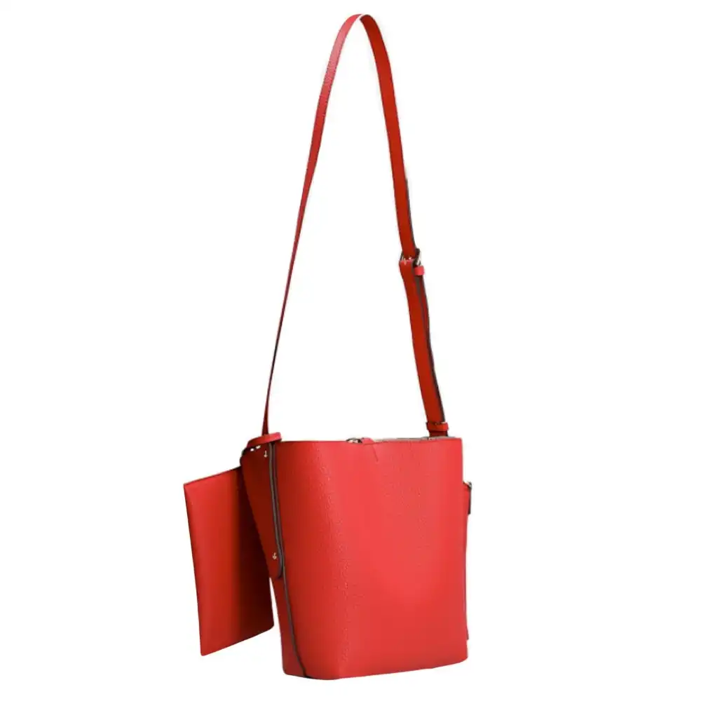 Sac a main femme Guess Brenton Rouge - ZESHOES