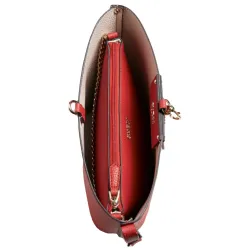 Sac a main femme Guess Brenton Rouge - ZESHOES