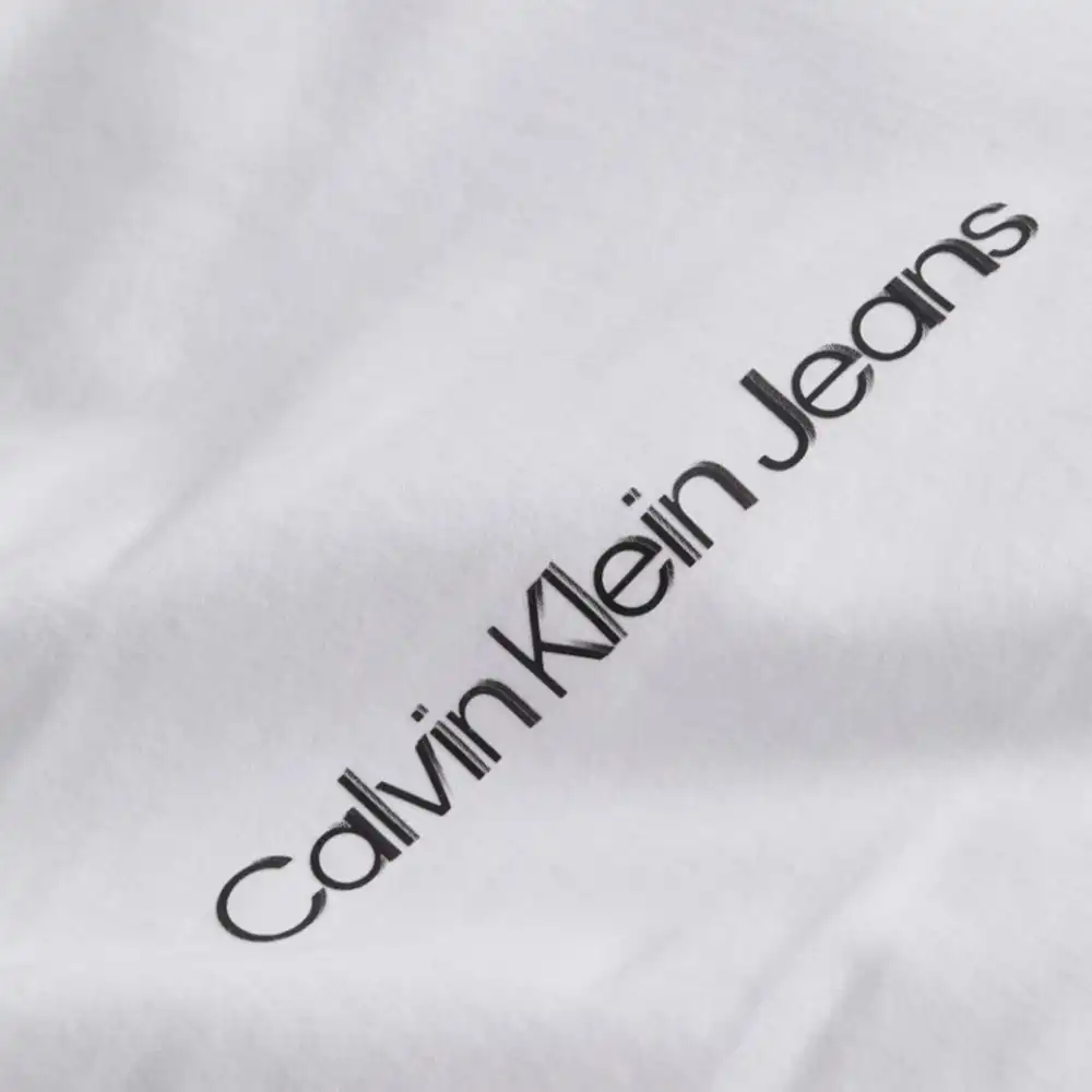 T shirt manche courte homme Calvin Klein Seasonal institutional back tee Blan... T shirt manche courte homme Calvin Klein Seasonal institutional back tee Blan...