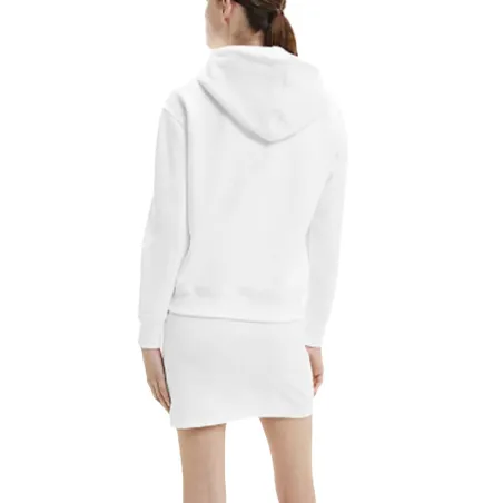 Produits victimes de leur succès Calvin Klein Blanc Embroidery hoodie
