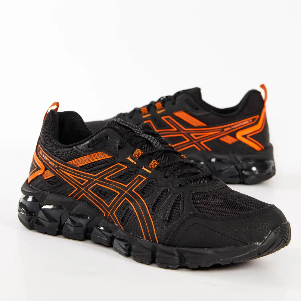 Basket basse homme Asics Gel venture 180 Noir - ZESHOES