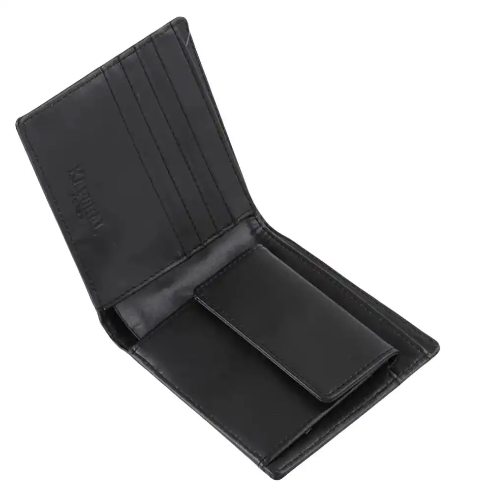 Portefeuille homme Kaporal Dakrem Noir - ZESHOES Portefeuille homme Kaporal Dakrem Noir - ZESHOES