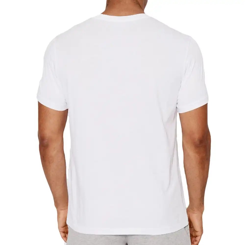 T shirt manche courte homme Emporio Armani Regular fit Blanc - ZESHOES